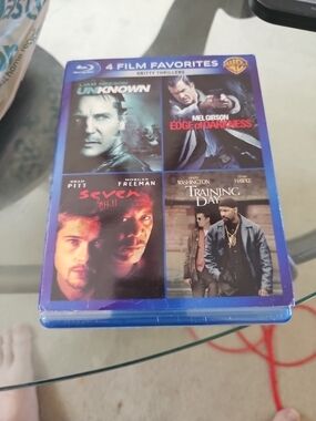 New SEALED 4 Film Favorites Blu Ray Gritty Thrillers. Unknown Seven Training Day